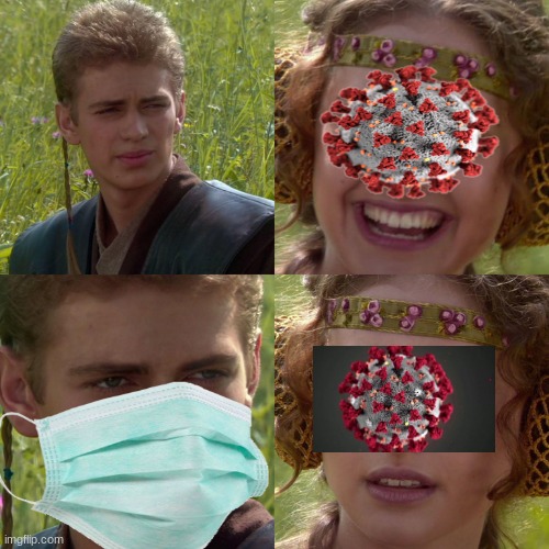 i have no good title | image tagged in anakin padme 4 panel | made w/ Imgflip meme maker