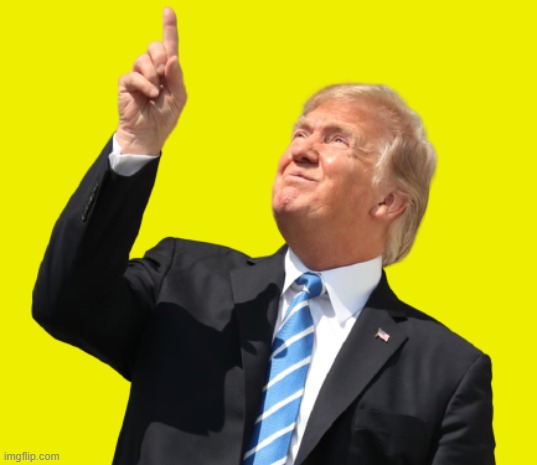 Trump pointing at sun transparent | image tagged in trump pointing at sun transparent | made w/ Imgflip meme maker