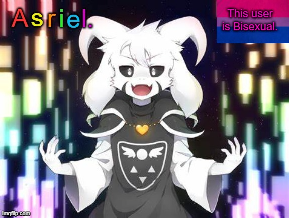 Asriel new temp Blank Meme Template