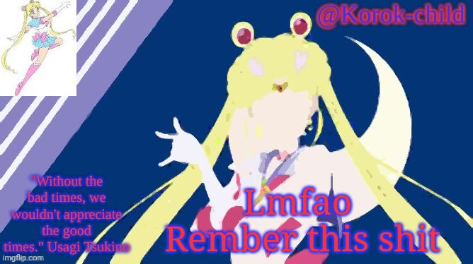 Korok-child temp | Lmfao 
Rember this shit | image tagged in korok-child temp | made w/ Imgflip meme maker
