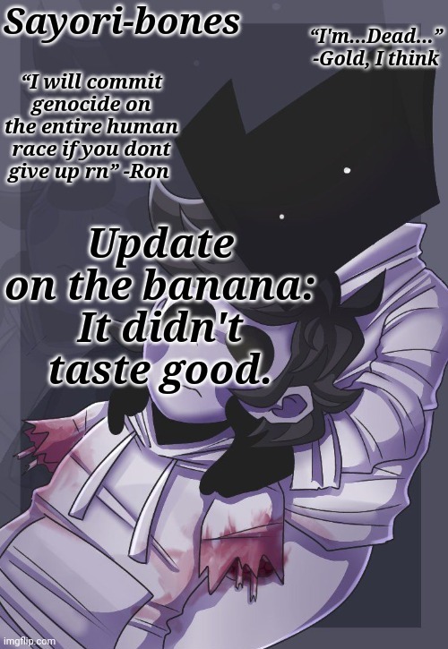 The potassium | Update on the banana:
It didn't taste good. | image tagged in two cool dudes v2 | made w/ Imgflip meme maker