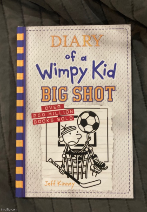 IT FINALLY DELIVERED | image tagged in big shot,diary of a wimpy kid,oh wow are you actually reading these tags | made w/ Imgflip meme maker