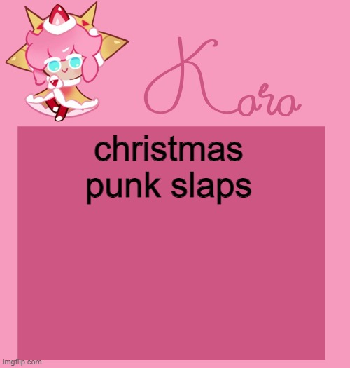 h | christmas punk slaps | image tagged in h | made w/ Imgflip meme maker