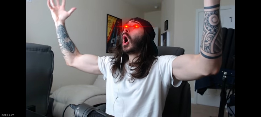 Moist critikal screaming | image tagged in moist critikal screaming | made w/ Imgflip meme maker