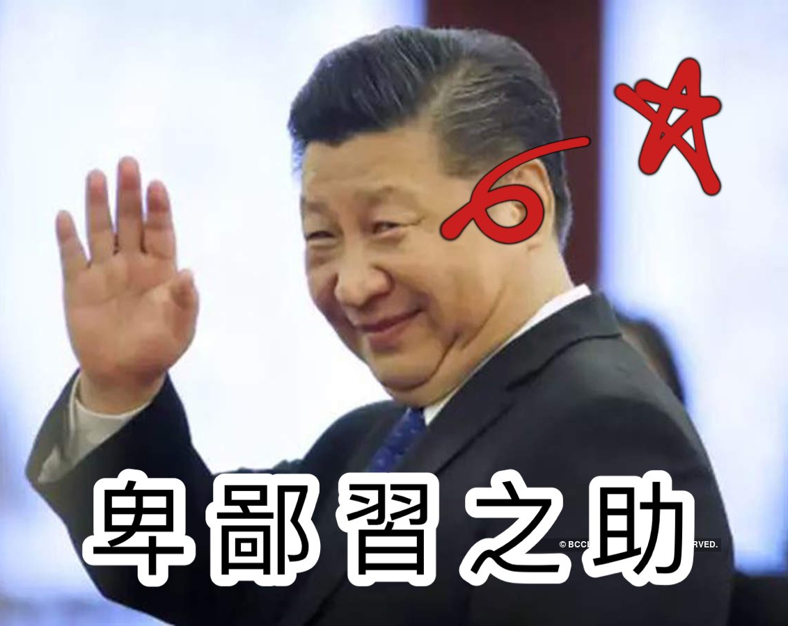 Chinese Warlord Xi Jinping Blank Meme Template