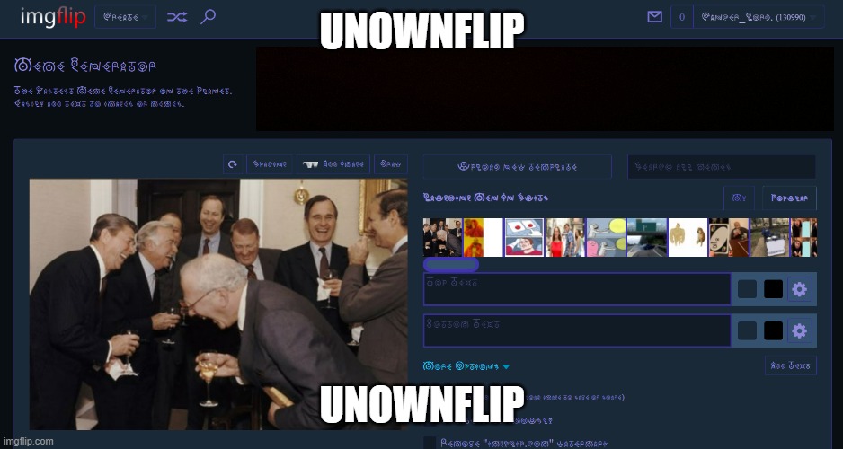 UNOWNFLIP; UNOWNFLIP | made w/ Imgflip meme maker