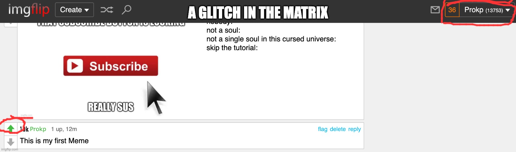 A glitch in the Matrix |  A GLITCH IN THE MATRIX | image tagged in the matrix,glitch,imgflip | made w/ Imgflip meme maker