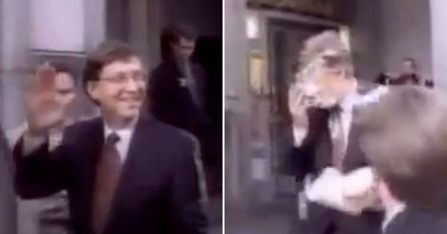 Bill Gates Pie Face Blank Meme Template