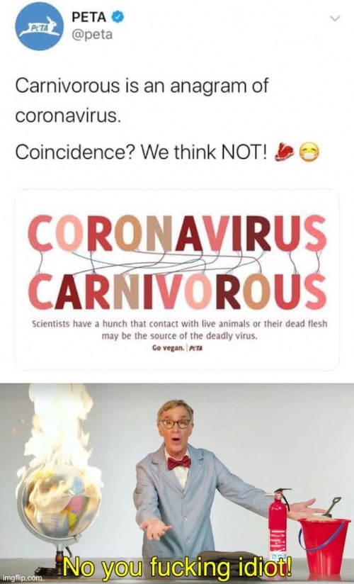 No one actually listens to the researchers (please be fake) | image tagged in no you f cking idiot | made w/ Imgflip meme maker