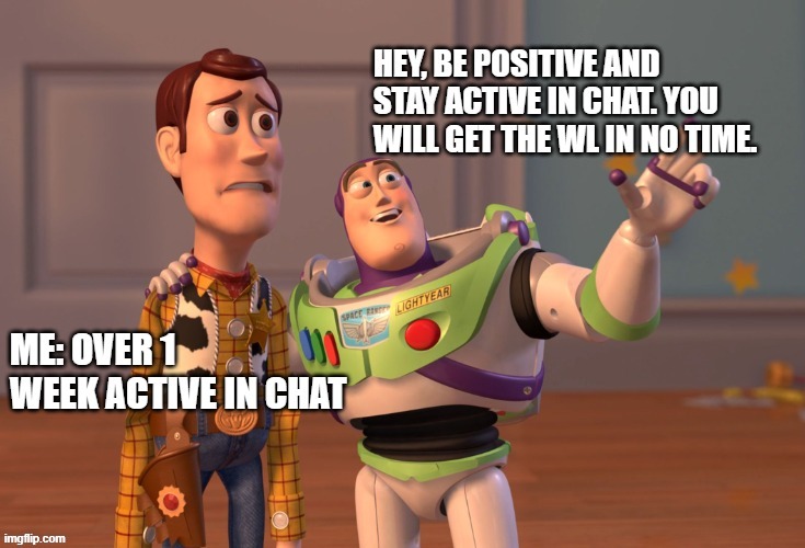 Stay Active in NFT community. | image tagged in memes,funny | made w/ Imgflip meme maker