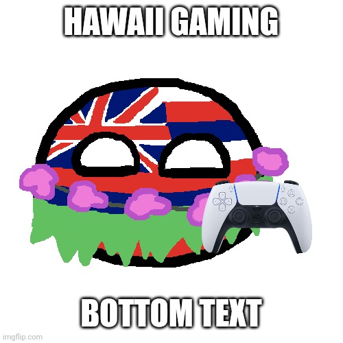 HAWAII GAMING; BOTTOM TEXT | made w/ Imgflip meme maker