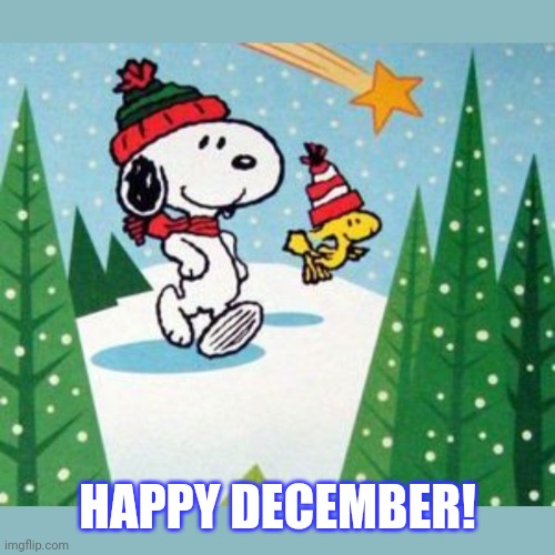 Season of Snoopy | HAPPY DECEMBER! | image tagged in snoopy,christmas,charlie brown | made w/ Imgflip meme maker