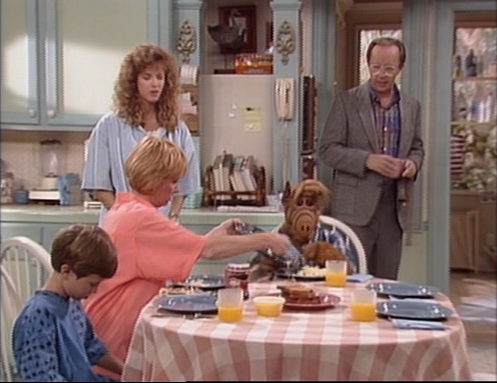 ALF Kitchen Table Blank Meme Template