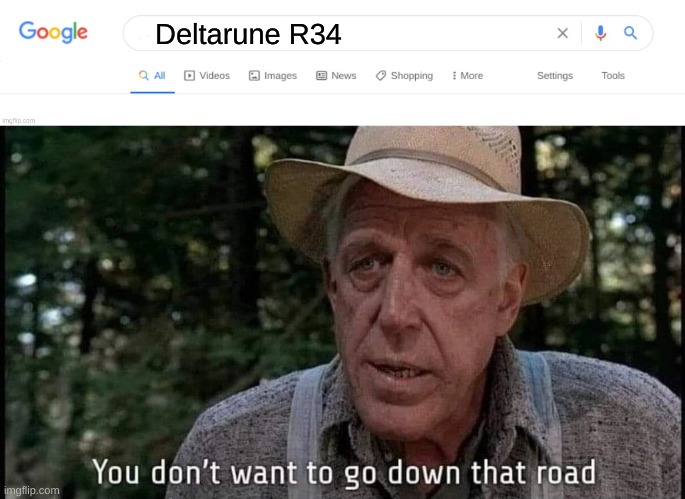 Deltarune R34 | image tagged in empty google search | made w/ Imgflip meme maker