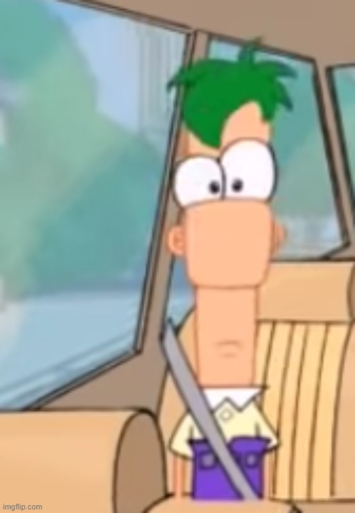 Front Facing Ferb | image tagged in front facing ferb | made w/ Imgflip meme maker