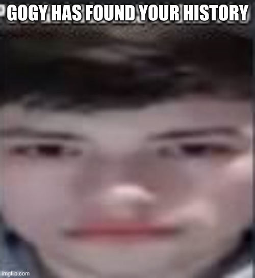 georgenotfound | GOGY HAS FOUND YOUR HISTORY | image tagged in dreamsmp,dream smp,georgenotfound | made w/ Imgflip meme maker