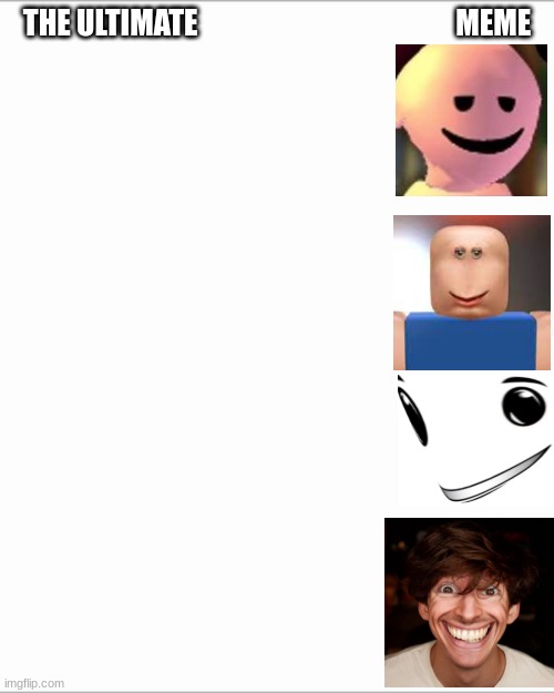 The Ultimate Meme | THE ULTIMATE                                            MEME | image tagged in memes | made w/ Imgflip meme maker