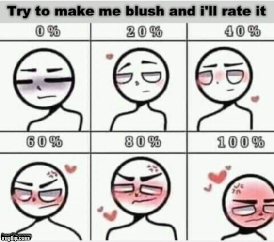 like thats ever gonna happen | image tagged in make me blush | made w/ Imgflip meme maker