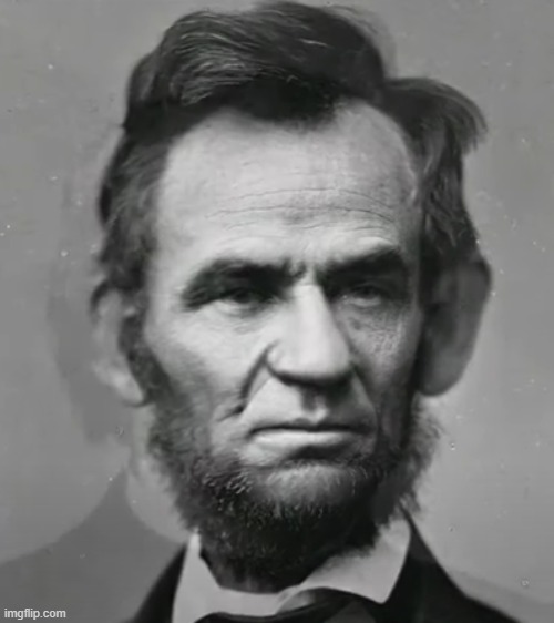 Lincoln be like: IT SMELL LIKE BITCH IN HERE | made w/ Imgflip meme maker