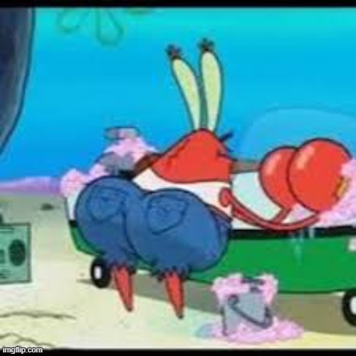 mr crabs got cake tho | made w/ Imgflip meme maker