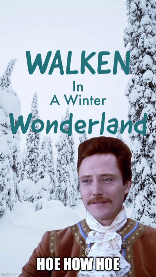 Chris waken crinkle | HOE HOW HOE | image tagged in walk in in a wonderland,fun,happy,haunted,yada,hanukkah | made w/ Imgflip meme maker