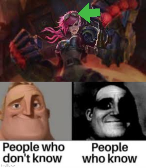image tagged in league of legends,traumatized mr incredible | made w/ Imgflip meme maker