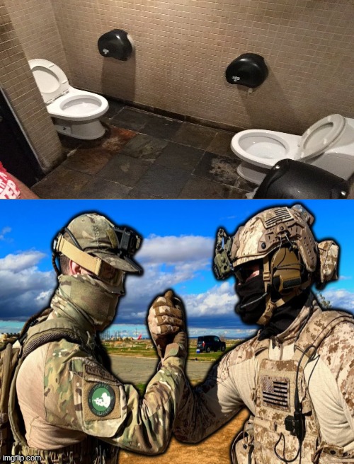this is how men are made | image tagged in funny memes,toilets,homies,teamwork | made w/ Imgflip meme maker