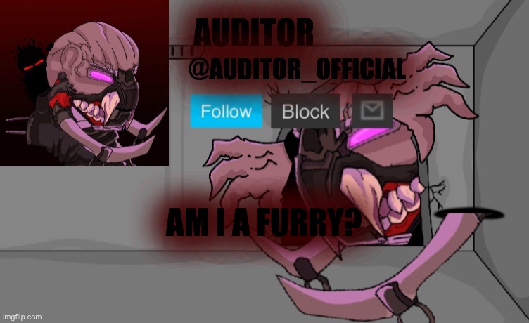 Auditor_Official's Gestalt template | AM I A FURRY? | made w/ Imgflip meme maker