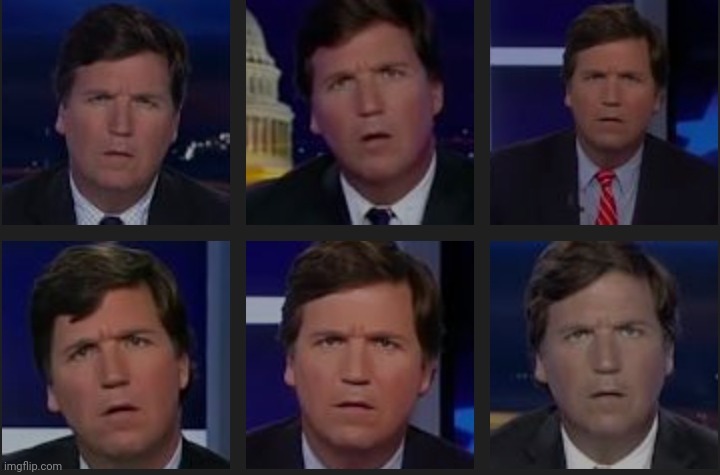 confused tucker carlsons | image tagged in confused tucker carlsons | made w/ Imgflip meme maker