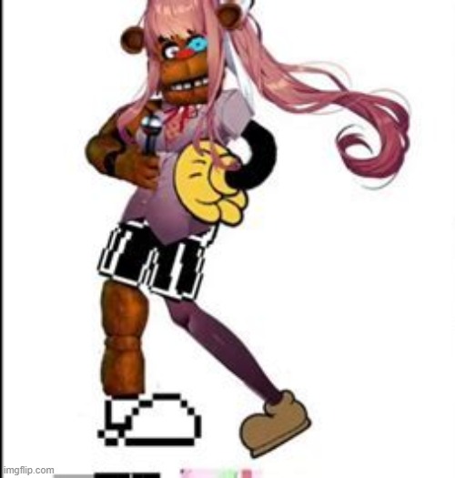 Doki Doki Five Nights at UnderMouse | image tagged in memes,cursed | made w/ Imgflip meme maker