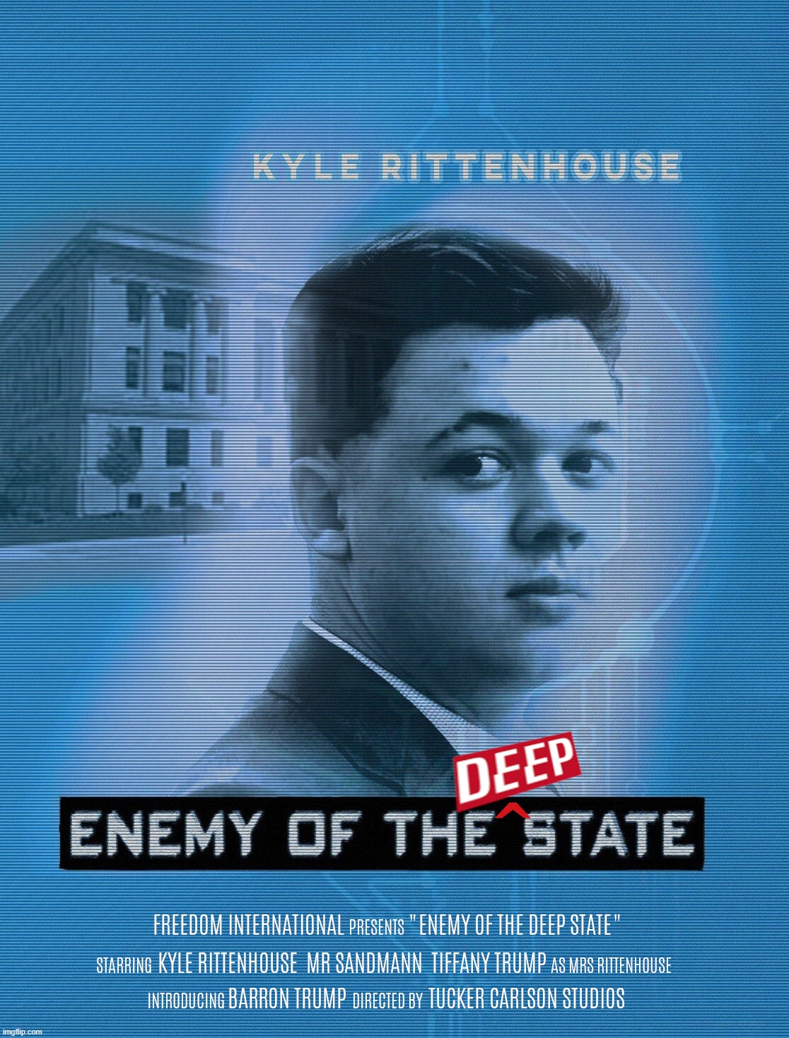 Now Streaming.. In 2020, one man stood alone against the Communist Deep State Insurrection | image tagged in kyle rittenhouse,second amendment,insurrection,kenosha,riots,communist socialist | made w/ Imgflip meme maker