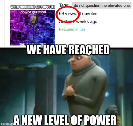 WE HAVE REACHED; A NEW LEVEL OF POWER | image tagged in in terms of money | made w/ Imgflip meme maker