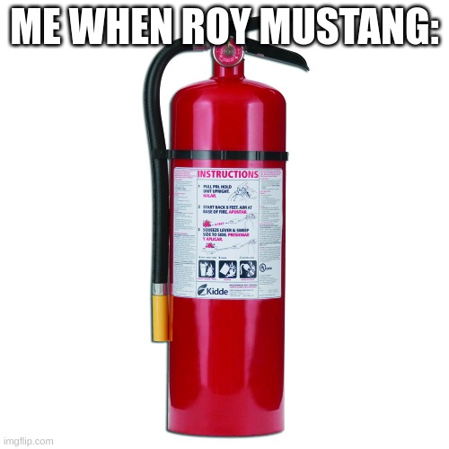 cry about it, bubonic | ME WHEN ROY MUSTANG: | made w/ Imgflip meme maker