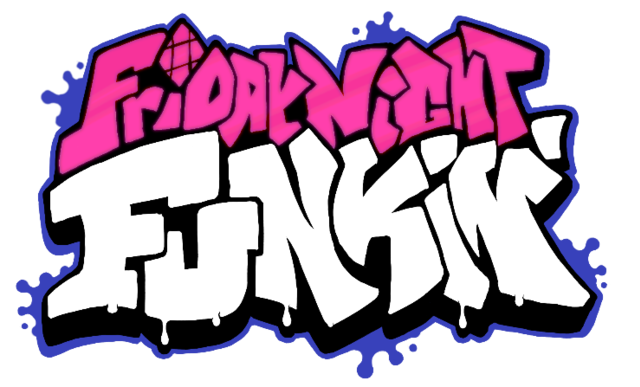 High Quality Friday Night Funkin logo Blank Meme Template