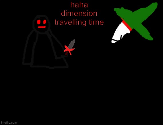 Real?!?!!?! | haha dimension travelling time | made w/ Imgflip meme maker
