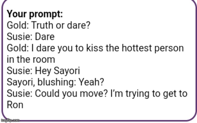 But Ron hates wemen :< | made w/ Imgflip meme maker