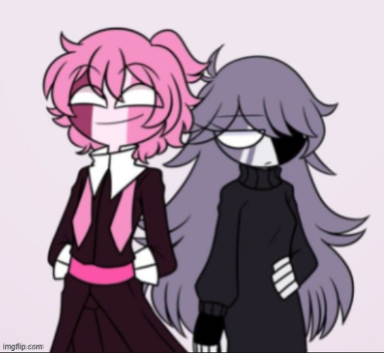 Genderswapped Sarvente and Ruv (Sarvin and Ruvina) | made w/ Imgflip meme maker