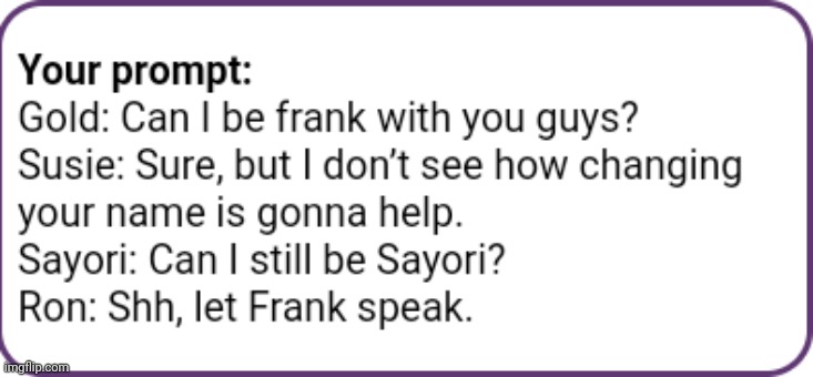 Forgor to post this earlier :skull: | made w/ Imgflip meme maker