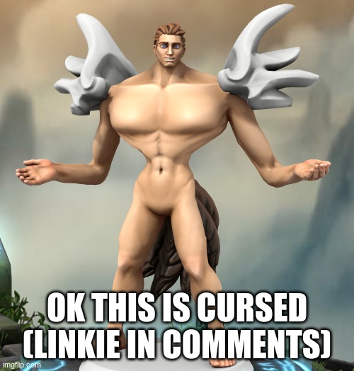 by the way the tails are sh!t exploding out of his ass cuz he has failed to hold it https://www.heroforge.com/load_config%3D2560 | OK THIS IS CURSED (LINKIE IN COMMENTS) | image tagged in e | made w/ Imgflip meme maker