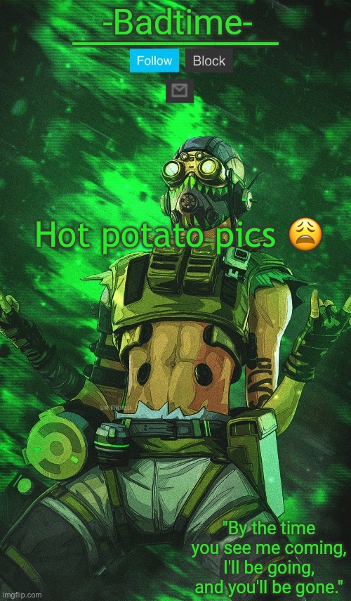 Yes | Hot potato pics 😩 | image tagged in stim surge | made w/ Imgflip meme maker