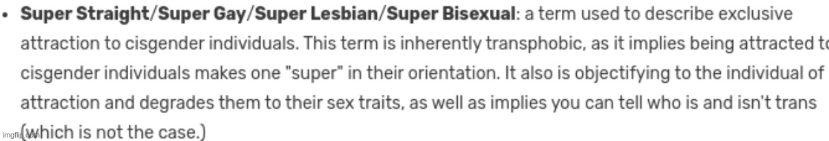 welp ig only liking one type of person makes you transphobic (LGBTA wiki posters need a little bit of dead) | made w/ Imgflip meme maker