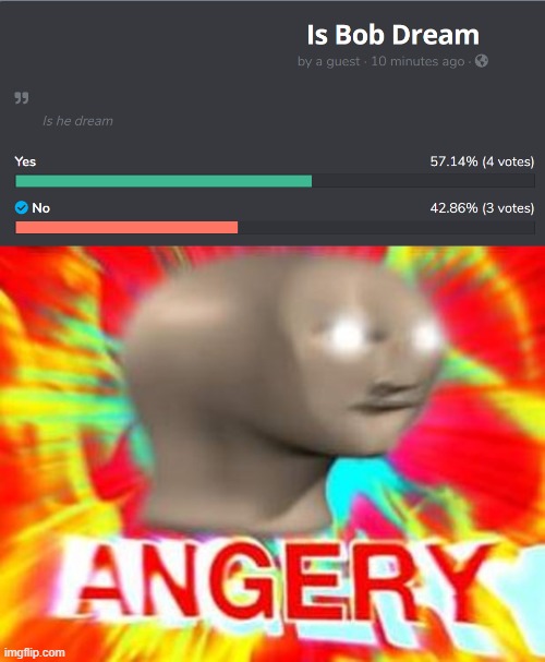 image tagged in surreal angery | made w/ Imgflip meme maker