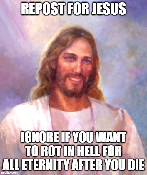 Smiling Jesus Meme - Imgflip