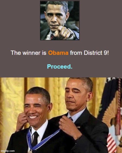 image tagged in obama medal | made w/ Imgflip meme maker