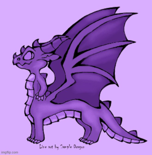 Chris The Purple Dragon | made w/ Imgflip meme maker