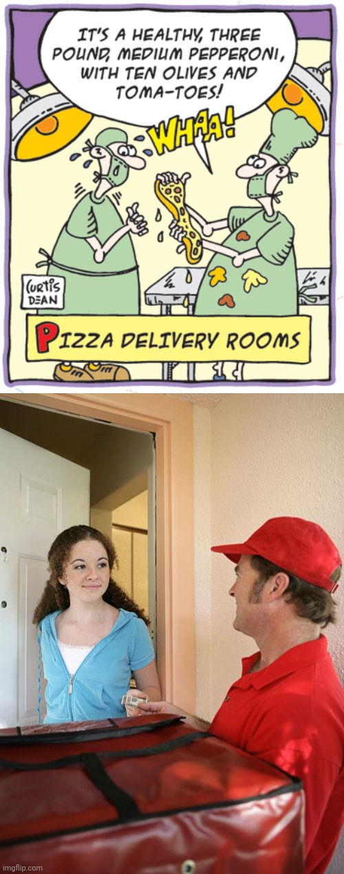 Pizza delivery | image tagged in pizza delivery,pizza,comics/cartoons,comics,comic,memes | made w/ Imgflip meme maker