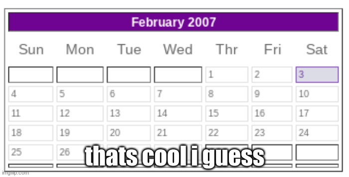 oh ok | thats cool i guess | image tagged in 2007 | made w/ Imgflip meme maker