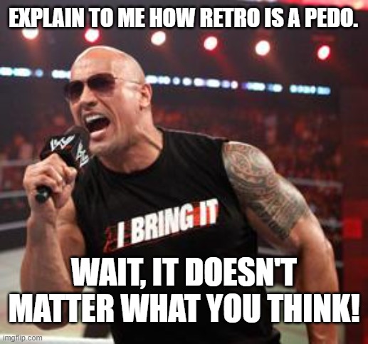 The Rock Explaining - Imgflip