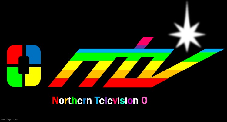 My own 80s-style fictional TV station | image tagged in ntv,tv,television,telly,tv station,logo | made w/ Imgflip meme maker