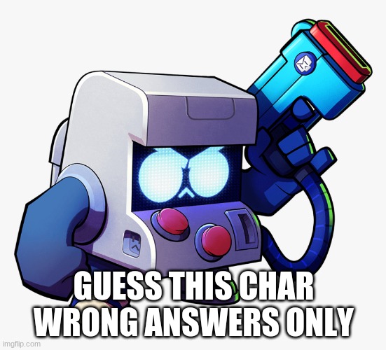 GUESS THIS CHAR WRONG ANSWERS ONLY | made w/ Imgflip meme maker
